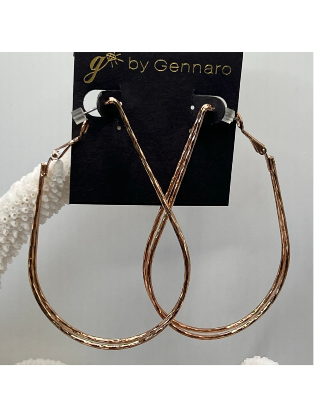 Gennaro gold hoop earrings